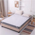 Mattress Topper Protector Pad - Waterproof Breathable Cotton Mattress Protector with Anchor Bands, Twin Size