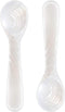 Set of 2 Caviar Spoons, Mother of Pearl Shell Spoon for Caviar, Egg, Ice Cream, Restaurant Serving