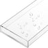 Peohud 3 Pack Acrylic Bathroom Trays, Clear Vanity Tray for Decorative Countertop Organizer, 12 x 5.1 x 1.2 Inches