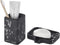 INIUNIK Toothbrush Holder and Soap Dish Set, Resin Toothbrush Cup Bathroom Cup Tumbler