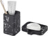 INIUNIK Toothbrush Holder and Soap Dish Set, Resin Toothbrush Cup Bathroom Cup Tumbler
