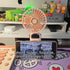 Portable Handheld Fan, 3-in-1 Small Neck/Desktop Fan, 90° Foldable, Aromatherapy Fan with LED, 5-Speed, 2400mAh (White)