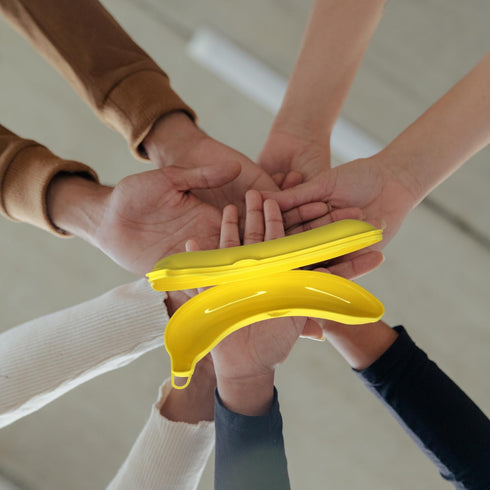 SUMELA Reusable Banana Keeper Guard, Outdoor Travel Case for Kitchen Gadgets, BPA-FREE Storage Pod