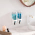 30.4oz(900ml) 10Pcs Umimile Mouthwash Dispenser for Bathroom, Plastic Mouthwash Dispenser Wall Mounted, Mouthwash