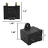 WR55X24064 AP6031641 PS11764031 Refrigerator Run Capacitor 12uF Compatible with GE