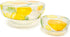 NORPRO Plastic Bowl Covers, 6 Piece Set, 3-Inch to 10-Inch, Multicolored