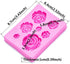 2PCS Rose Flowers Silicone Molds - Cake Chocolate Mold Wedding Cake Decorating Tools