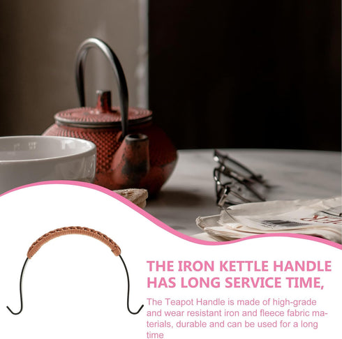 Hemoton Teapot Handle Handle Kettle Grip Teapot Grip Prevent Burning Handle Practical Teapot Handle Long-lasting Kettle Handle Replaceable Accessories Teapot Supplies Stove Iron by Hemoton