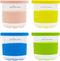 Ninja Creami Ice Cream Maker Containers with Lids, 16 Oz Pint Replacement,