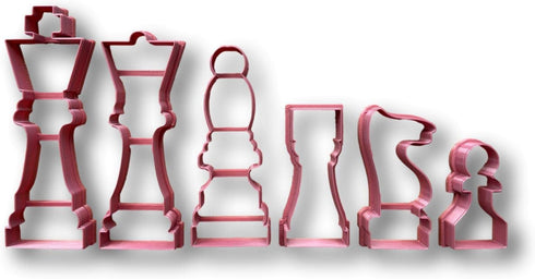 Chess Cookie Cutter Set (All)