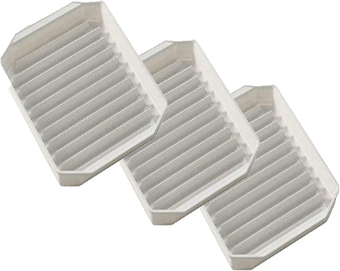 Nordic Ware Microwave Compact Bacon Rack, 3 Pack for Cooking Bacon