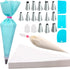 Piping Bags Pastry Bag Set - 100PCS Disposable Cake Decorating Bags with 14 Frosting Tips and 2 Couplers