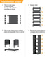 XXXAXXX 6-Tier 9.84" Closet Narrow Shoe Rack, Vertical Small Space Shoe Organizer, Compact Slim Shoe Shelf
