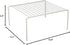 GRAYLINE Small Kitchen Helper Shelf, White 40700