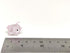 Tiny Pig Miniature Glass Figurine – Handmade Blown Glass Animal – Cute Collectible Pig Sculpture Gift (Pink)