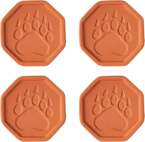dgudgu Brown Sugar Saver and Softener Disc with Elegant bear claw 4 brown