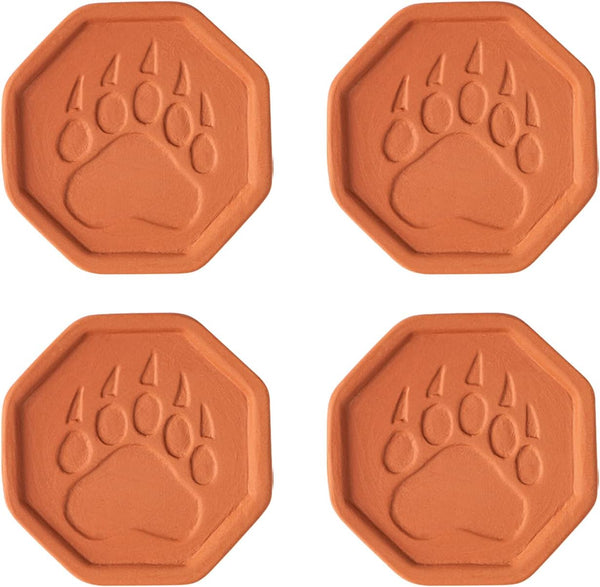dgudgu Brown Sugar Saver and Softener Disc with Elegant bear claw 4 brown