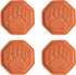 dgudgu Brown Sugar Saver and Softener Disc with Elegant bear claw 4 brown