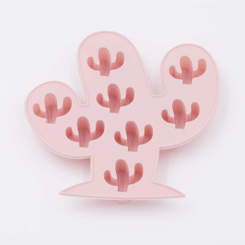 2Pcs Mini Cactus Ice Cube Tray Set, Small Cacti Silicone Molds for Making Candy and Baking