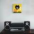 Marsui Now Playing Vinyl Record Wall Stand (Black) - Wooden Shelf Hanging Wall Mount Record Display Storage Holder