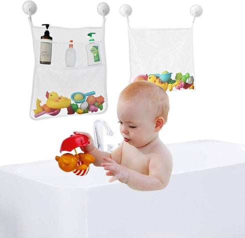 TTSAM 2 6 Bath Toy Organizer Mesh Storage Organizer Baby Shower Toys Bathtub Net Bag Kids Quick Dry Bathtub Mesh Net