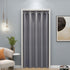 Liveinu Door Curtain for Doorway, Thermal Insulated Blackout Curtains, Noise Reducing Grommet Curtain, 46 W x 78 H Grey