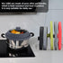 Microwave Splatter Cover Glass Guard Lid with Collapsible Silicone, 10.5 inch, Black