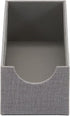 Grey Deep Drawer Organizer Box for Storage by Household Essentials | 12 in x 4 in x 3.13, Silver