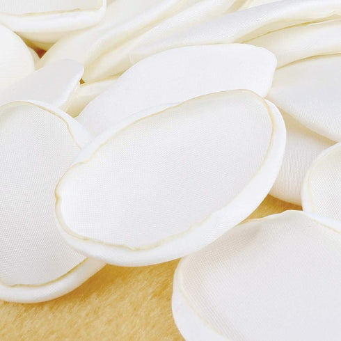 Premium Artificial Silk Rose Petals, 200pcs Ivory Flower Girl Scatter Petals for DIY Wedding Aisle Decoration