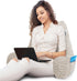 Hearth & Harbor Reading Pillow for Bed Adult Back Pillow for Sitting in Bed, Standard Bed Pillows for Sitting Up
