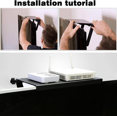 Floating Shelves for Wall Under TV Shelf for Wall Mounted TV Top Shelf TV Shelf for Cable Box Shelf for Wall Mounted TV