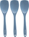 Upgrade Silicone Spatula Spoon Set, VOVOLY Heat Resistant Rubber Spoonula, Non-Stick Flexible Scrapers, 3 Pack