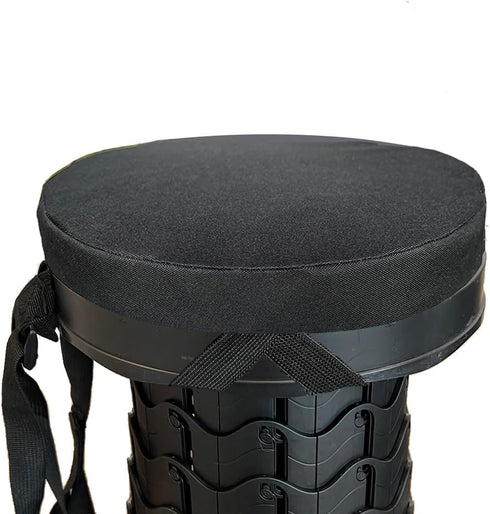 Outward Gear 9.85IN Seat Cushion for Telescopic Stools Collapsible Chair Pads Fit Standard Round Retractable Folding