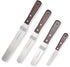 Offset Cake Icing Spatula Set of 4 - Professional Stainless Steel Cake Decorating Frosting Spatulas, 4"-10"