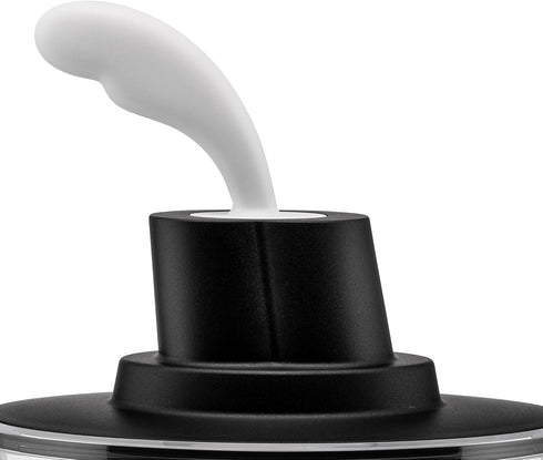 Alessi ASG13 B Black "Ship Shape" Butter Dish