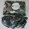 Abalone (P ua) Shell Pieces, 7.05oz Pack for Crafts, Jewelry Making, Resin Art, DIY Projects, Small Size .60"- .98".