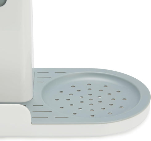 Large White Kitchen Sink Organizer for Sponges and Brushes