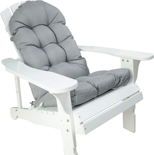 Enipate Weather Resistant Cushions for Adirondack Chair High Back Rocking Chair Cushion