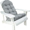 Enipate Weather Resistant Cushions for Adirondack Chair High Back Rocking Chair Cushion