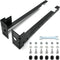 Bed Frame Footboard Extension Brackets Set - Attachment Kit for Twin, Full, Queen, or King Size Beds
