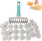 Lattice Roller Cutter, Pasta Cutter Wheel, Dough Noodle Cookie Pie Dessert Pizza Bread Pastry Crust Cutters