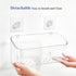 2 Pack UNIKON Bath Toy Storage Holder Bathtub Toy Organizer, Large Capacity Shower Caddy for Bathroom, Clear