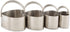 RSVP International Endurance Heart Shape Biscuit Cutters, Set of 4, Stainless Steel