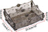 Hipiwe 3 Slots Acrylic Makeup Organizers, Cosmetic Storage Rack Holder for Dresser and Bathroom