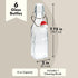 6 Pack 8 oz Juvale Swing Top Glass Bottles with Stoppers, Cleaning Brush - Hot Sauce Bottles for Vanilla Extract