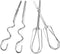 Hand Mixer Beater & Dough Hooks Compatible with KitchenAid Hand Mixer Attachments, Stainless Steel Replacement Parts