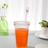 Cabilock 10pcs Cocktail Mixing Sticks, Glass Stirring Rod Cocktail Swizzle Stirrer Sticks for Home Kitchen Bar Party