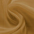 Elegant Comfort Luxury Sheer Curtains, Tan Window Treatment Panels with Rod Pocket, 55 x 216-inches