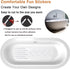 V-TOP Non Slip Shower Stickers 30 PCS, Adhesive Strips Treads for Bathroom Floor Tub Stairs Pools Boats (Clear)
