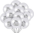 Gejoy 60 Pieces White Memorial Balloons for Funeral, Helium Remembrance Release, Memorial Day Services, Condolence,